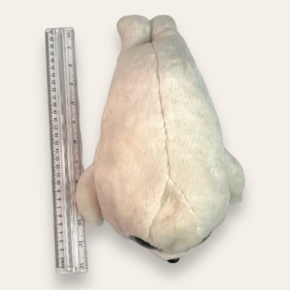 Ty Beanie Boo ICY White Seal PuP 12” 2016 Plush Blue Sparkling Eyes NWOT Mint - Picture 14 of 14